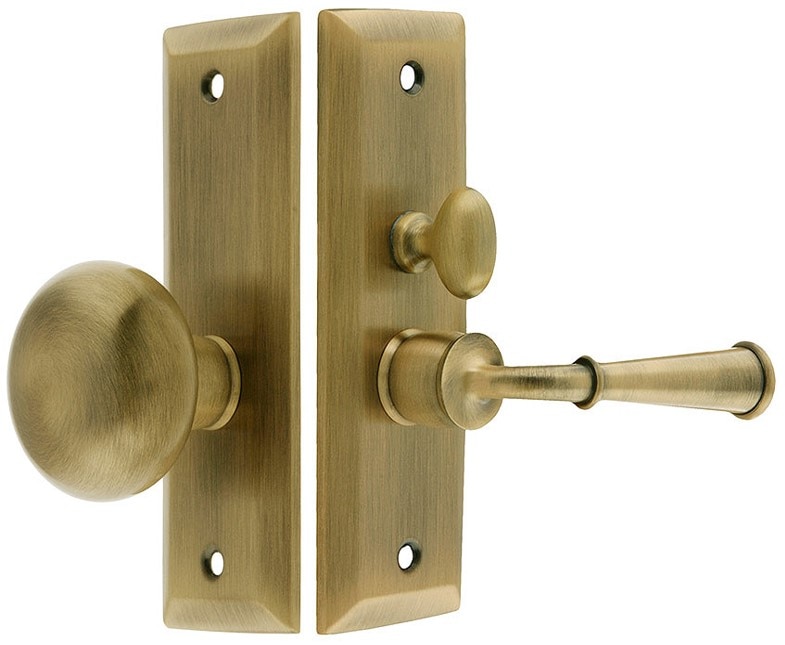 Swarthmore Screen Door Mortise Lock Set With 1 1/2" Backset House of